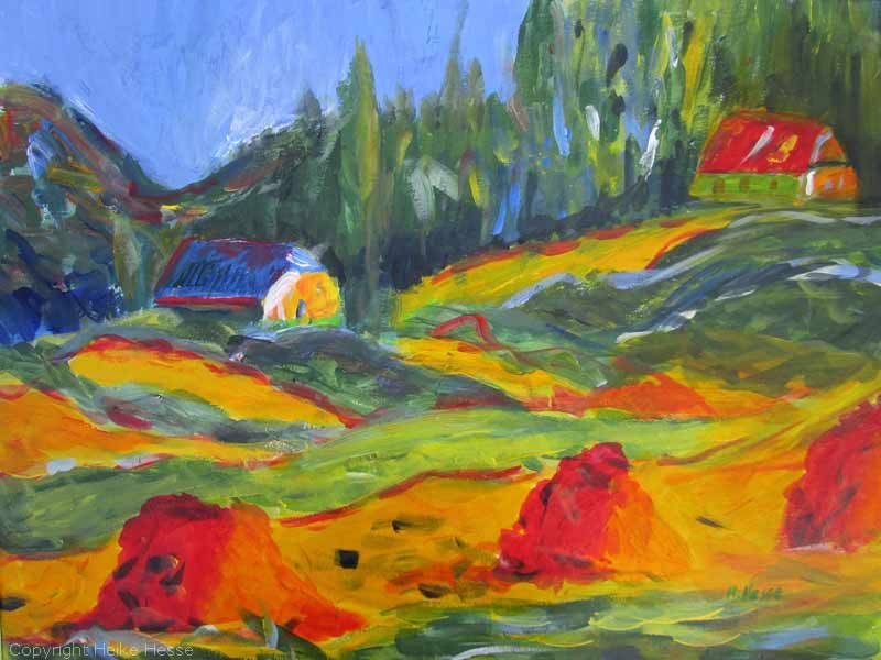 Pastellbilder Heike Hesse Kunst